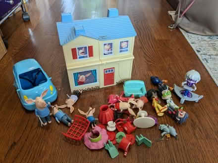 Photo of free Olivia the pig and PJ Masks toys (Eastchester, NY) #1