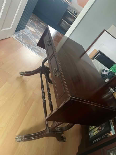 Photo of free Extendable mahogany table (Penrith CA11) #1