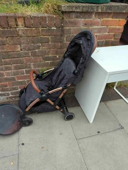 Photo of free Broken pram (Colliers wood SW19) #1