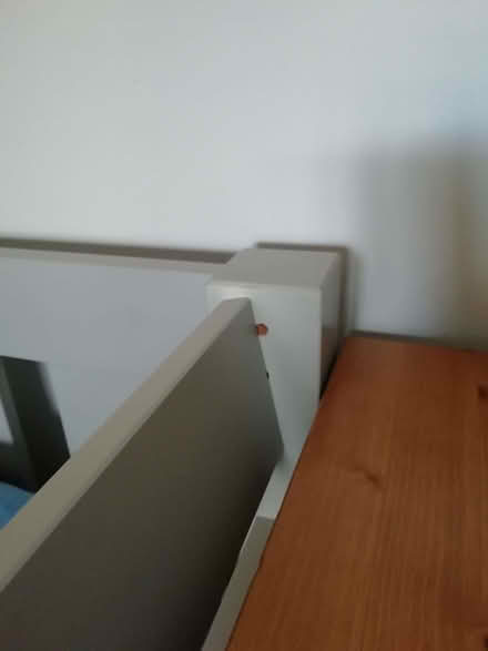 Photo of free Single mid-sleeper bed + small chest of drawers (Newall LS21) #3
