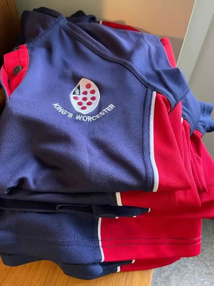 Photo of free Girl's sports kit (badged King's school, old style) (West Malvern CP WR14) #1