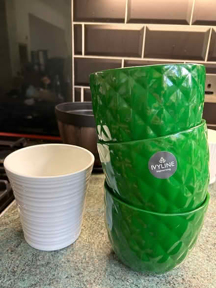 Photo of free 7 assorted flower pots (Bramcote NG9) #1