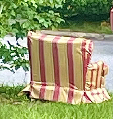 Photo of free armchair (N. Pershing Rd, Haw Creek) #1