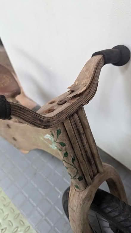 Photo of free Balance bike (wooden) (King George's Park: SW18 4) #4