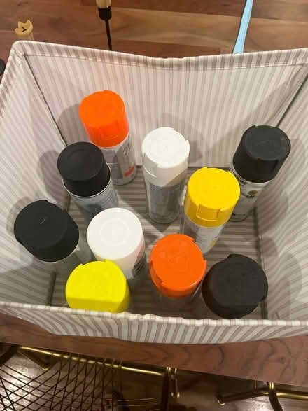 Photo of free Assorted spray paint (Eckington) #1