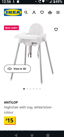 Photo of free Highchair (Heysham LA3) #1