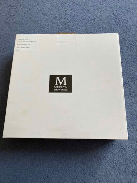 Photo of free Merlyn shower wiper blade and holder (Prestwood HP16) #2