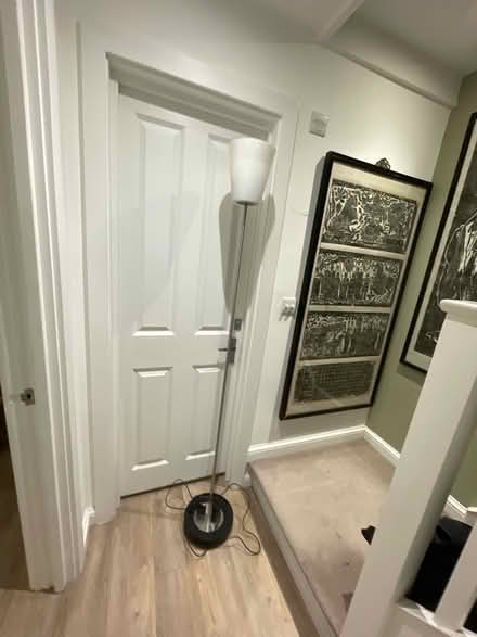 Photo of free IKEA lamp with glass shade (KT2 Norbiton) #1