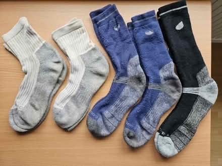 Photo of free Hiking Socks (5 pairs) (Congleton CW12) #1