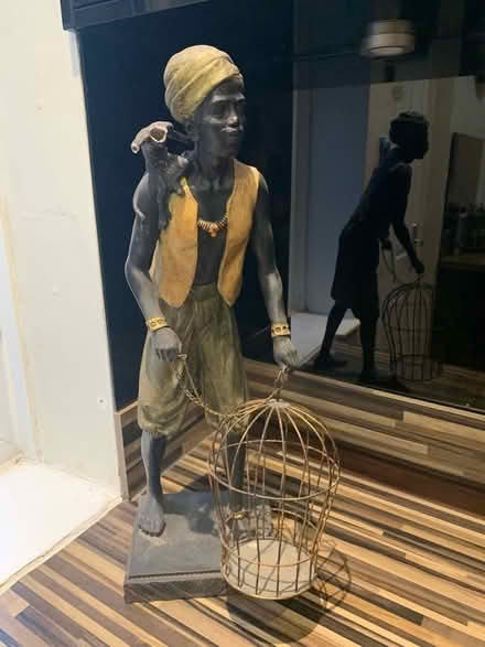 Photo of free Black figurine statue (Broadgate PR1) #1