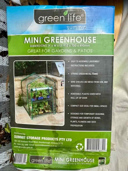 Photo of free Mini green house (Frankston) #1