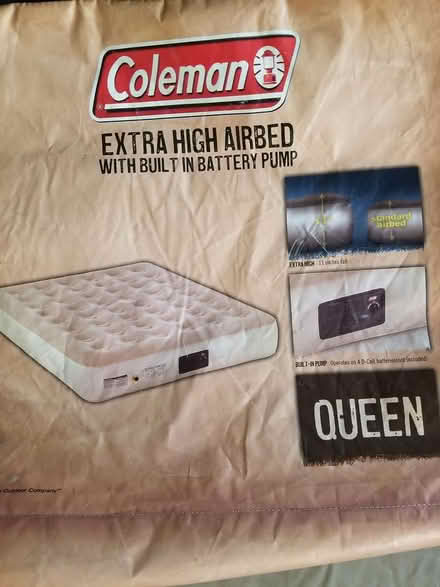 Photo of free Inflatable Queen Mattress (Near Bolingbrook High School) #2