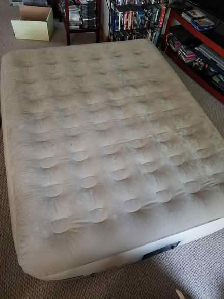 Photo of free Inflatable Queen Mattress (Near Bolingbrook High School) #1