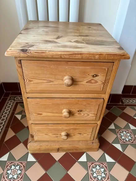Photo of free Small chest of drawers (Sharmans Cross B91) #1