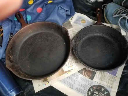 Photo of free Cast iron frying pans (Ranelagh/Rathmines) #1