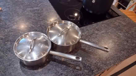 Photo of free Two saucepans with lids (Iffley Road OX4) #2