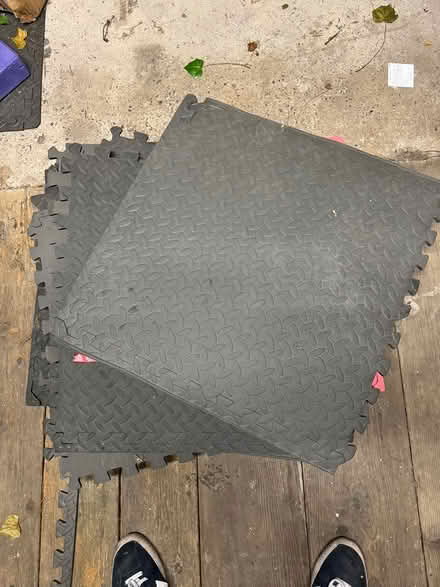 Photo of free 13 home gym mats (Belfast BT14) #1
