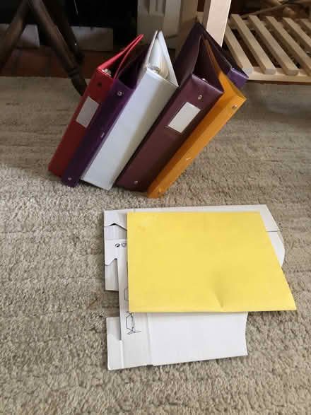 Photo of free binders (Mimico) #1