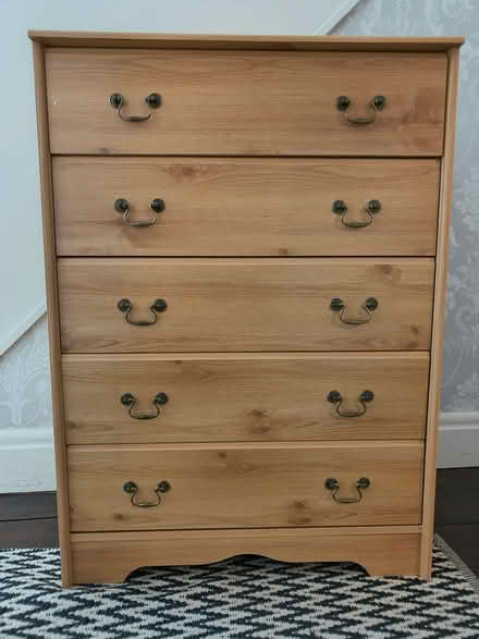 Photo of free Chest of Drawers- Pine (Bromborough CH62) #1