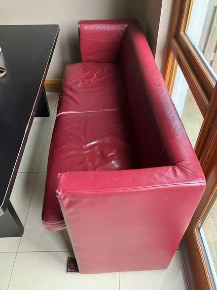 Photo of free Wine red ♥️ dining sofa (Ashbourne) #1