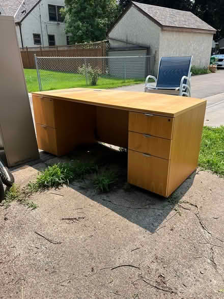 Photo of free Desk, chairs,bikes air conditioner (South Minneapolis)