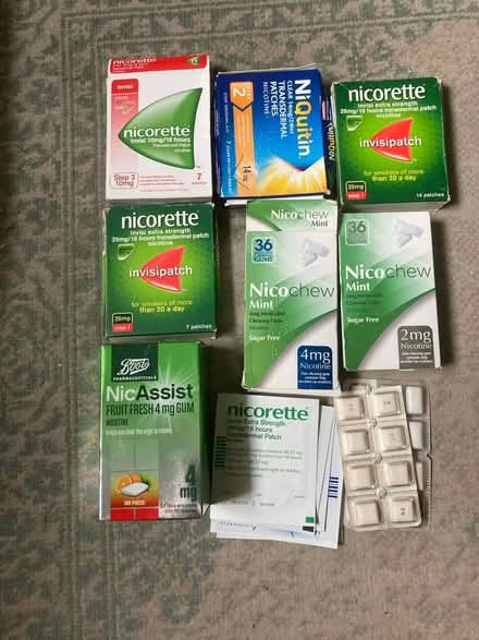 Photo of free Nicotine patches and gum (Deansgrange Road, Blackrock) #1