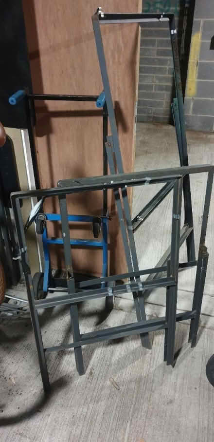 Photo of free 3 metal stands for road signs (New Cross SE14) #1