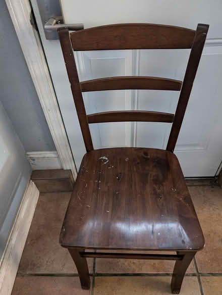 Photo of free Wooden Dining chair (Ortega Park) #1