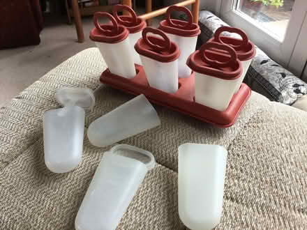 Photo of free Tupperware lolly making moulds with stand (Southborough TN4) #2