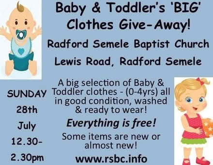 Photo of free Baby & Toddler Big Clothes Give-Away (Whitnash CV31) #1