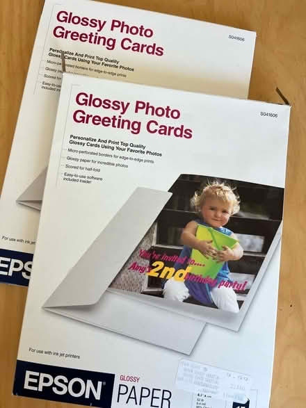 Photo of free Epson Greeting Card Photo paper (Sunnyvale/ Crescent) #1