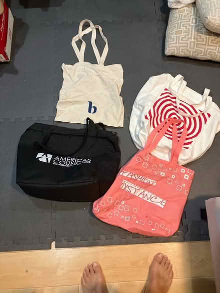 Photo of free Misc tote bags (Park View) #1