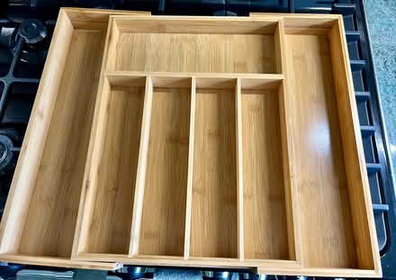 Photo of free Extendable bamboo cutlery tray (Bramcote NG9) #2