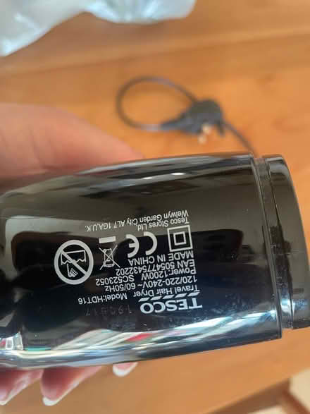 Photo of free Faulty - Tesco hairdryer (Brooklands Meadows Park MK10) #3
