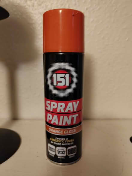 Photo of free Orange spray paint (Risinghurst OX3) #1