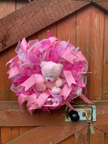 Photo of free Baby Girl Decorative Wreath (Wednesbury (WS10)) #1