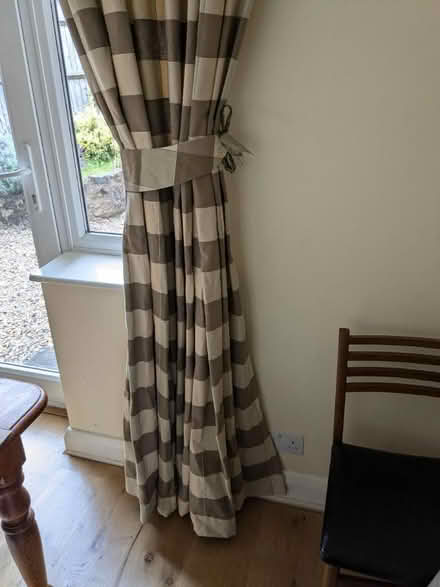 Photo of free Curtains, rod included (TN13 Riverhead) #3