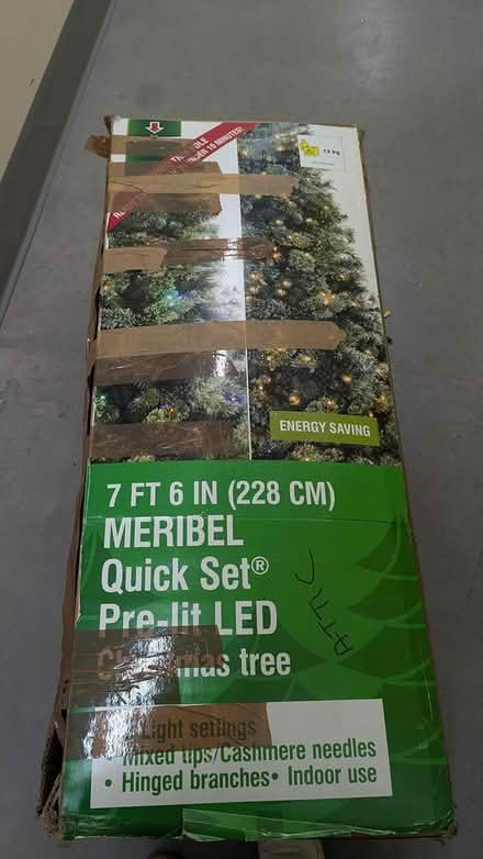 Photo of free 7 FT Pre-lit LED Christmas Tree (Big Yellow Guildford GU1 1BA) #4