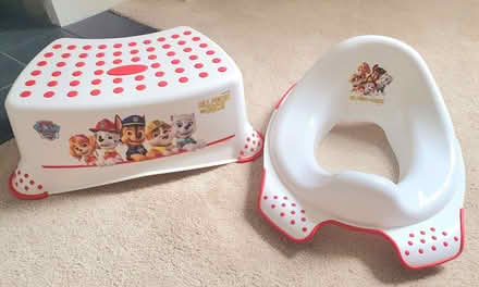 Photo of free Paw Patrol step stool & potty seat (Malvern Link WR14) #1