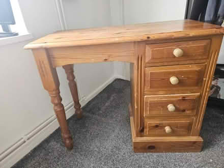 Photo of free Wooden desk (Rowlands Castle PO9) #1