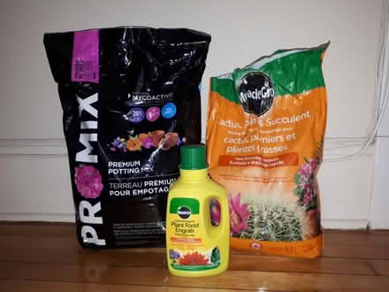 Photo of free Potting soil and plant food (Halifax South End) #1