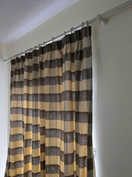 Photo of free Curtains, rod included (TN13 Riverhead) #1