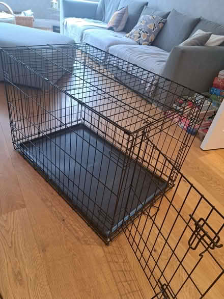 Photo of free almost new medium dog crate (West Hampstead NW6) #2