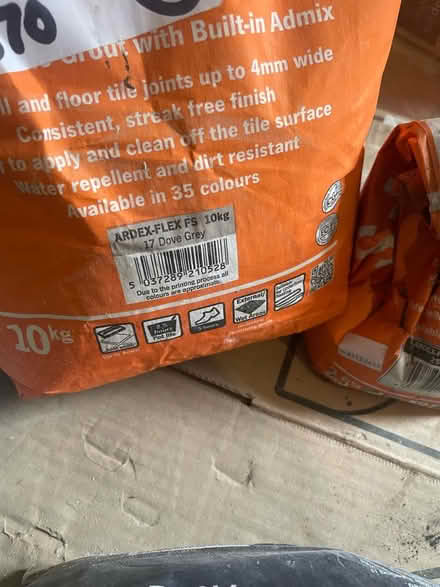 Photo of free Tiling product - grout & adhesive (Croydon SE25) #4