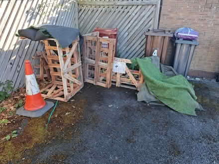 Photo of free Pallet Wood and Fake Grass (Barrow-in-Furness LA14) #1