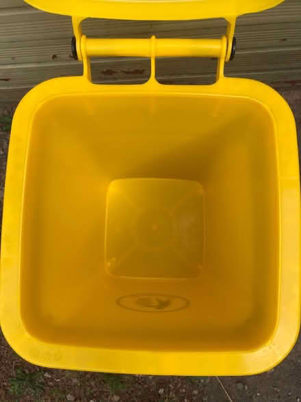 Photo of free Large yellow bin (Nailsworth GL6) #3