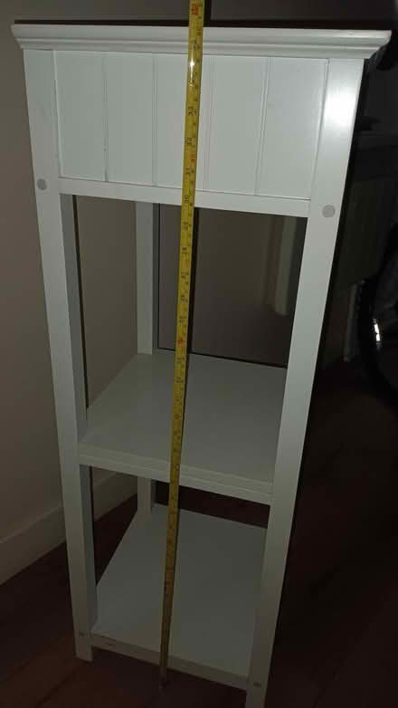 Photo of free White wooden shelves (Southampton SO16) #2