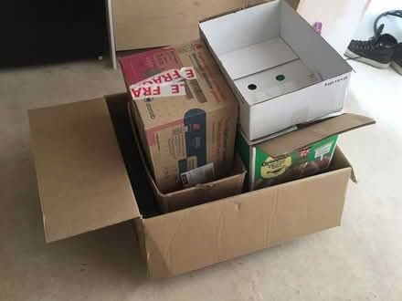 Photo of free Assorted cardboard boxes (Leamington Spa CV32) #1