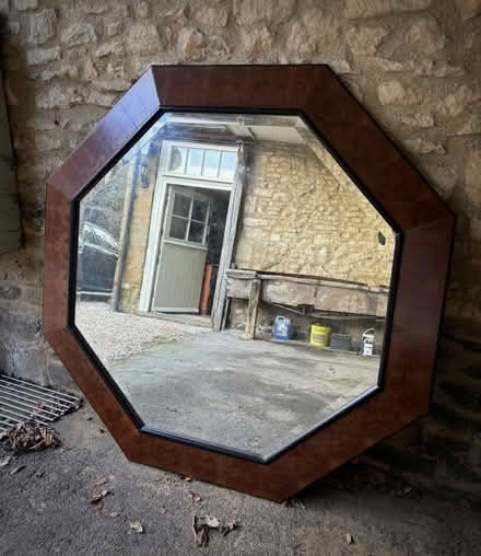 Photo of free Large bevel edged octagonal mirror (Wheatley OX33) #1