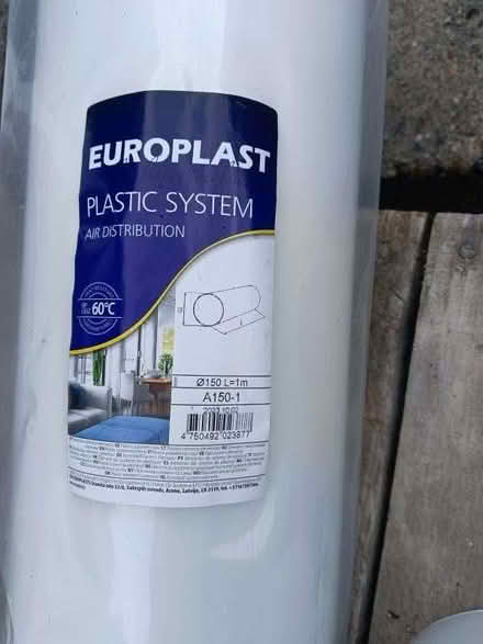 Photo of free Plastic ventilation Ducting 1 metre x 150mm (Fort Pitt ME1) #2